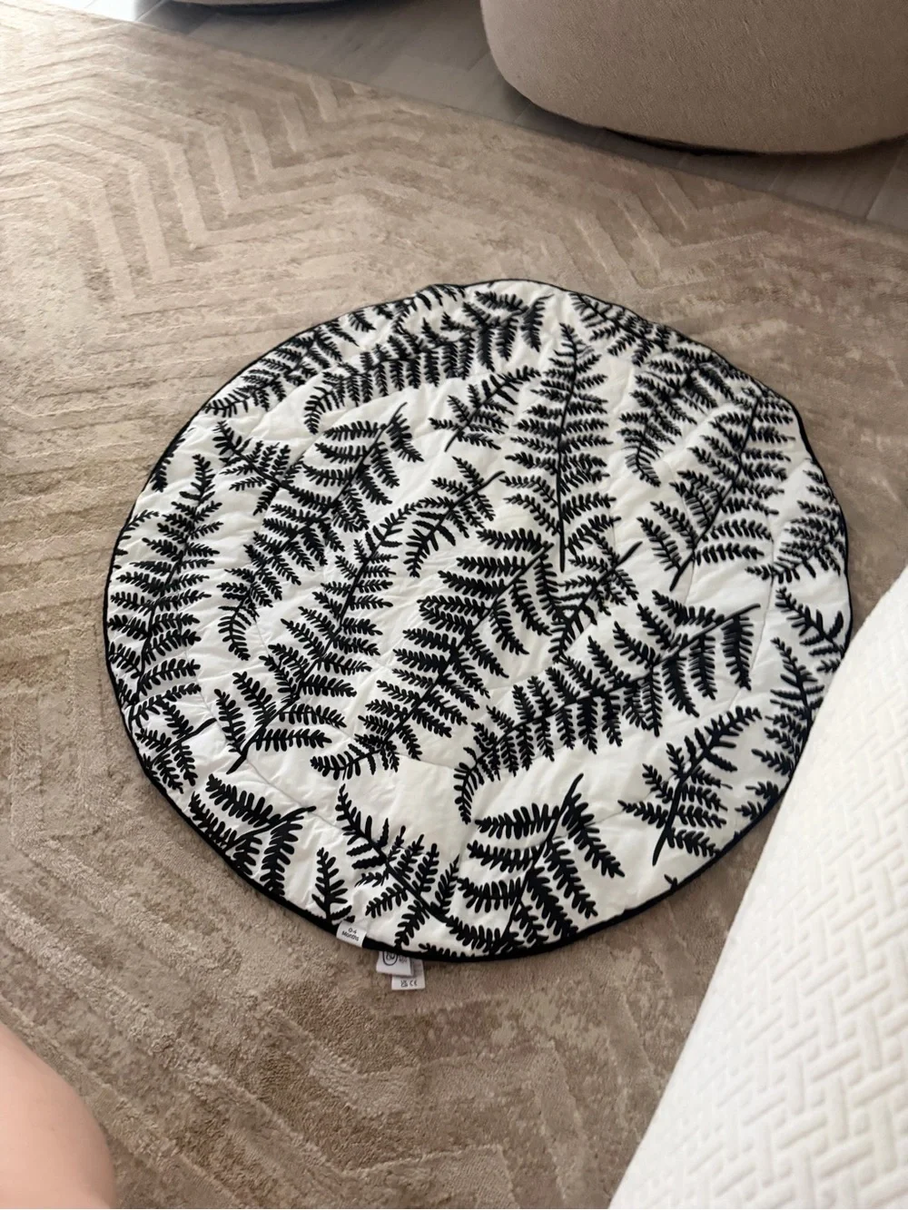 Etta loves baby play mat reversible